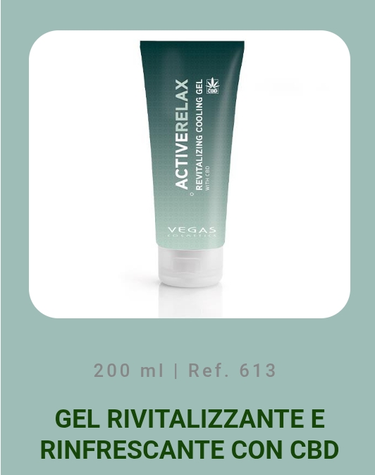 GEL RIVITALIZZANTE E RINFRESCANTE CON CBD Gel